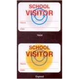 School Security Badges 1 Day - 1,000 pack